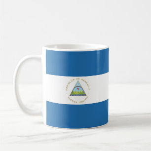 Taza De Café Bandera de Nicaragua
