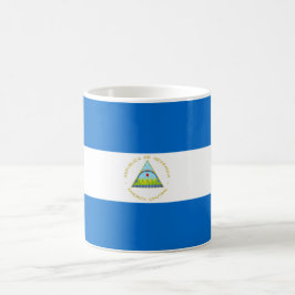 Taza De Café Bandera de Nicaragua