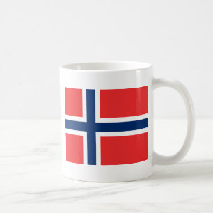 Taza De Café Bandera de Noruega