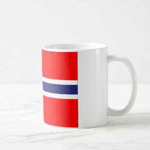 Taza De Café Bandera de Noruega