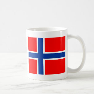 Taza De Café Bandera de Noruega