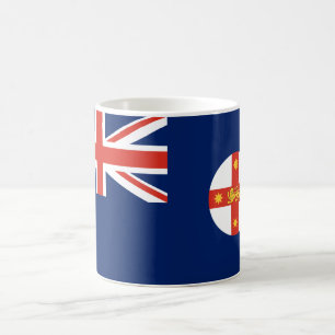 Taza De Café Bandera de Nueva Gales del Sur (Estado de Australi