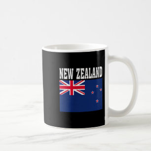 Taza De Café bandera de Nueva Zelanda patriótica raíces naciona