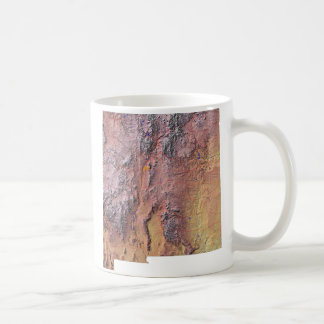 Taza De Café Bandera de Nuevo México + Mapa Mug