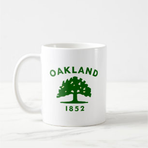 Taza De Café Bandera de Oakland, California