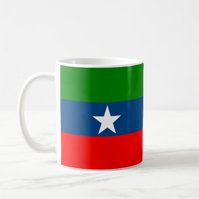 Taza De Café Bandera de Ogaden (Izquierda)
