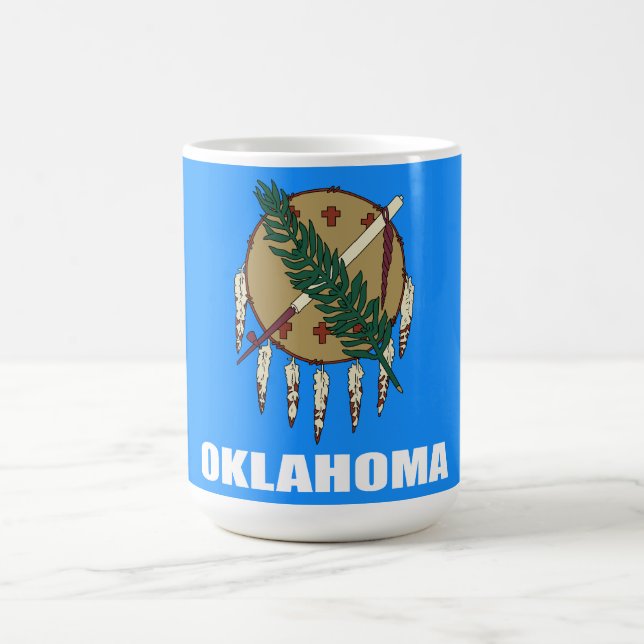 Taza De Café Bandera de Oklahoma  (Centro)