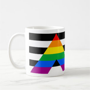 Taza De Café Bandera de orgullo aliado