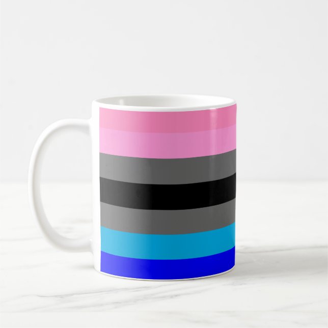 Taza De Café Bandera de Orgullo Ambonec (Izquierda)