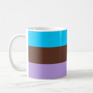 Taza De Café Bandera de Orgullo Androsexual