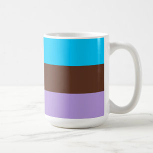 Taza De Café Bandera de Orgullo Androsexual