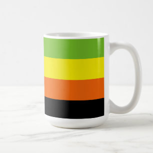 Taza De Café Bandera de Orgullo Aromántico