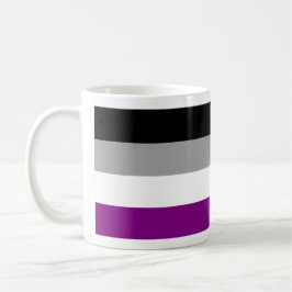 Taza De Café Bandera de Orgullo Asexual