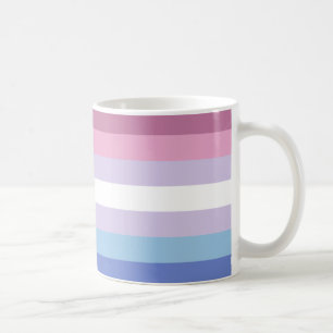 Taza De Café Bandera de Orgullo Bigénero