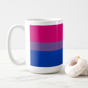 Taza De Café Bandera de orgullo bisexual