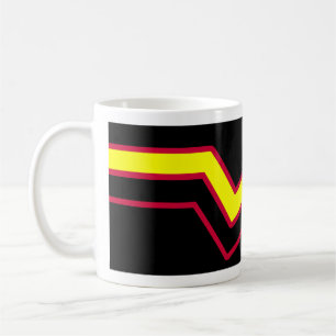 Taza De Café Bandera de Orgullo de Goma / Látex