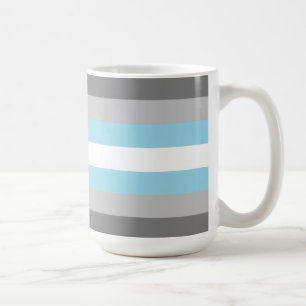 Taza De Café Bandera de Orgullo Demiboy