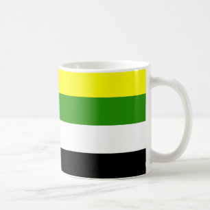 Taza De Café Bandera de Orgullo Eskoliosexual