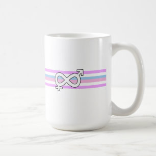 Taza De Café Bandera de orgullo intersexual