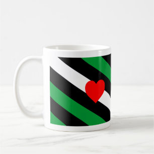Taza De Café Bandera de Orgullo Leather Boi
