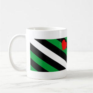 Taza De Café Bandera de Orgullo Leather Boi