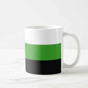Taza De Café Bandera de Orgullo Neutrois