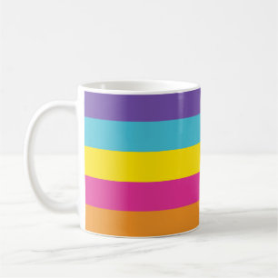 Taza De Café Bandera de orgullo no binario de género