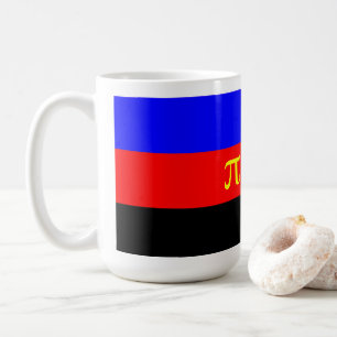 Taza De Café Bandera de Orgullo Poliamoroso