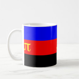 Taza De Café Bandera de Orgullo Poliamoroso