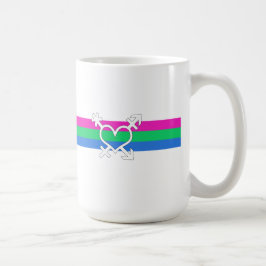 Taza De Café Bandera de Orgullo Polisexual