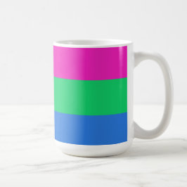 Taza De Café Bandera de orgullo polissexual