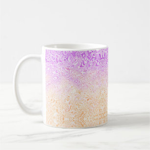 Taza De Café Bandera de Orgullo Trixic Abstracta Boho con Garab