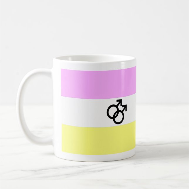 Taza De Café Bandera de Orgullo Twink (Izquierda)