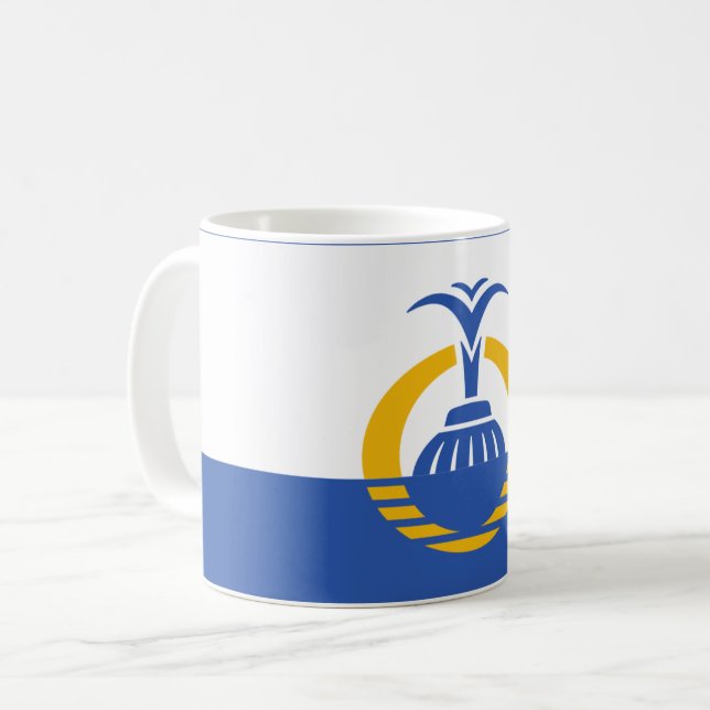 Taza De Café Bandera de Orlando, Florida (Anverso izquierdo)