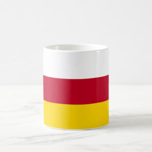 Taza De Café Bandera de Osetia del Norte