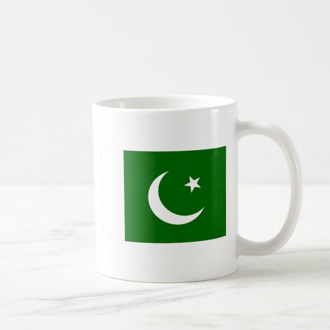 Taza De Café Bandera de Pakistán (Derecha)