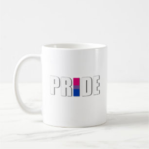 Taza De Café bandera de palabra de ORGULLO BISEXUAL -.png
