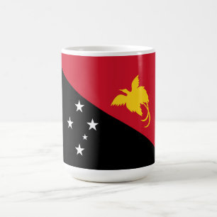Taza De Café Bandera de Papúa Nueva Guinea