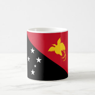 Taza De Café Bandera de Papúa Nueva Guinea