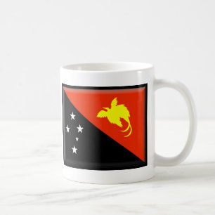 Taza De Café Bandera de Papúa Nueva Guinea