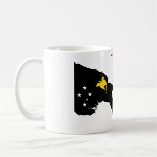 Taza De Café Bandera de Papúa Nueva Guinea