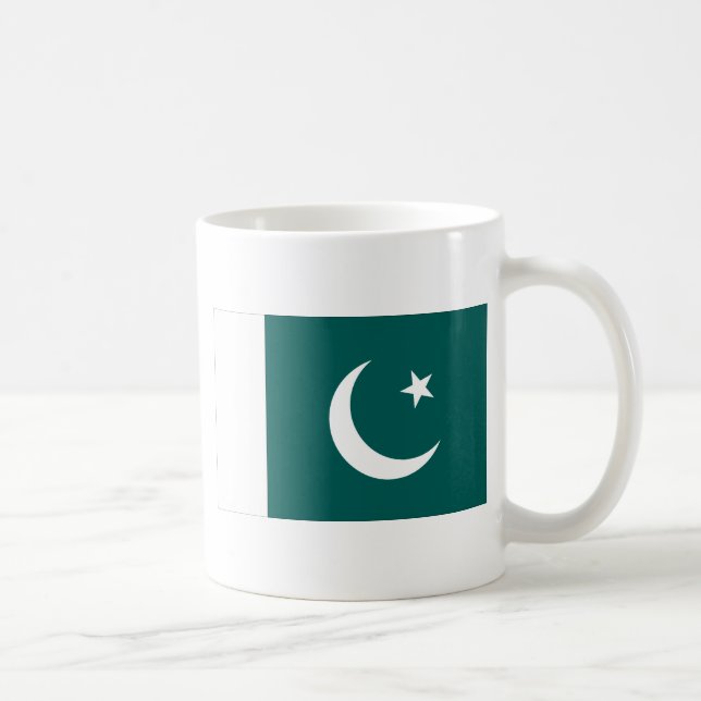 Taza De Café Bandera de Paquistán (Derecha)