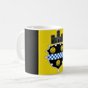 Taza De Café Bandera de Pittsburgh Pennsylvania