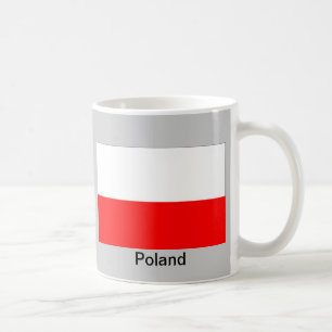 Taza De Café Bandera de Polonia