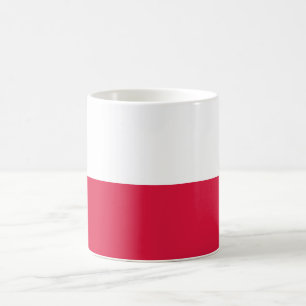 Taza De Café Bandera de Polonia