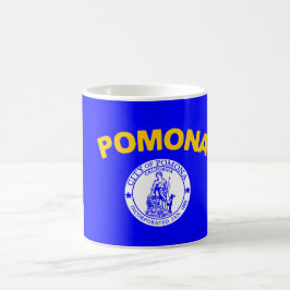 Taza De Café Bandera de Pomona (California)