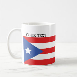 Taza De Café Bandera de Puerto Rico