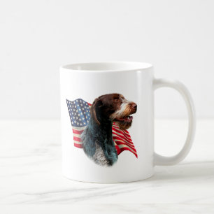 Taza De Café Bandera de puntero con cable alemana