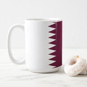 Taza De Café Bandera de Qatar