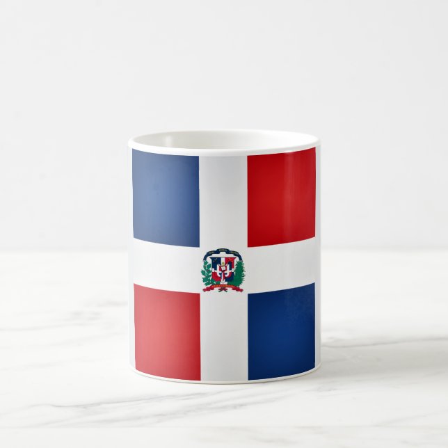 Taza De Café Bandera de República Dominicana Guay (Centro)